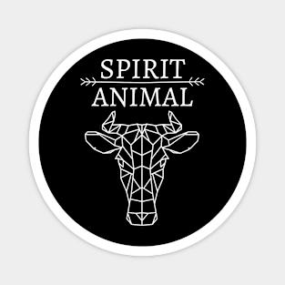 Spirit Animal - cow Magnet